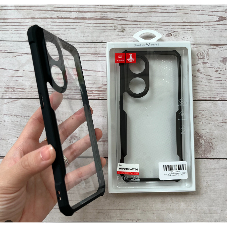 Ốp Lưng chính hãng Xundd cho oppo Reno 8T 4G/ Reno 8T 5G  - Màu đen Kiểu Dáng thể thao, chống sốc