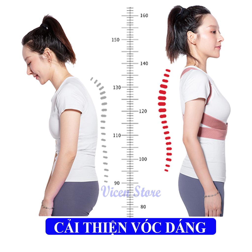 Đai Chống Gù Lưng Cột Sống Cải Thiện Vóc Dáng ANDEGO Hỗ Trợ Tập Luyện Bảo Hành Lỗi 1 Đổi 1