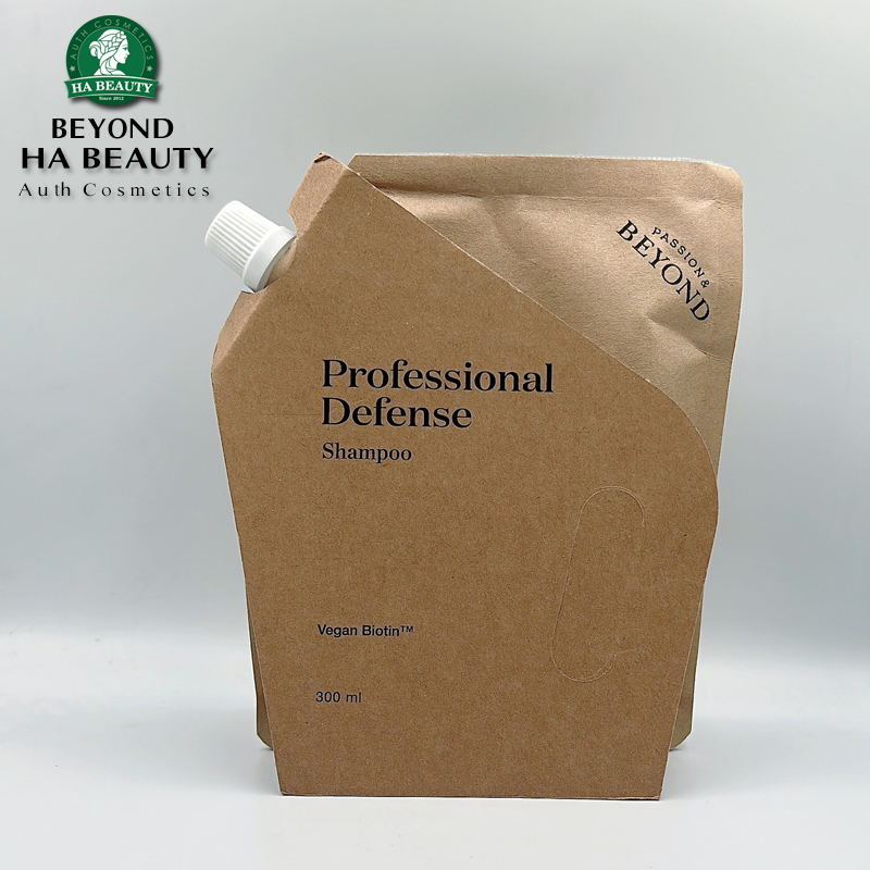 Dầu gội Sạch dâu Nuôi dưỡng Chăm sóc tóc và Da đầu BEYOND Professional Defense Shampoo 500ml Vegan Biotin Hàn Quốc