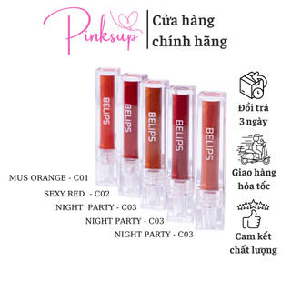 Son kem lì không chì belips sexy lipstick mỏng nhẹ, mềm môi, tạo hiệu ứng đôi môi căng mọng, quyến rũ - pink sup