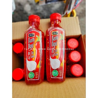 NƯỚC MẮM CHUA NGỌT - NƯỚC MẮM CHIN-SU - ỚT TỎI LÝ SƠN[ 100% TỎI TỪ ĐẢO LÝ SƠN] - 330ML
