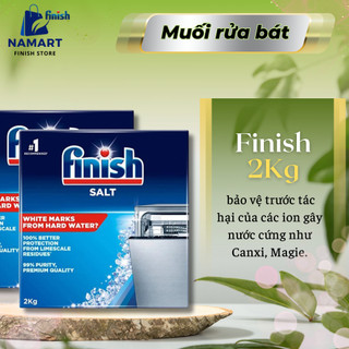 Muối Finish dành cho máy rửa bát/ máy rửa chén