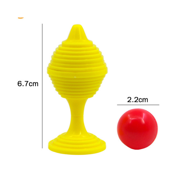 Ảo thuật banh xuyên ly, ly banh nhỏ hàng chuẩn