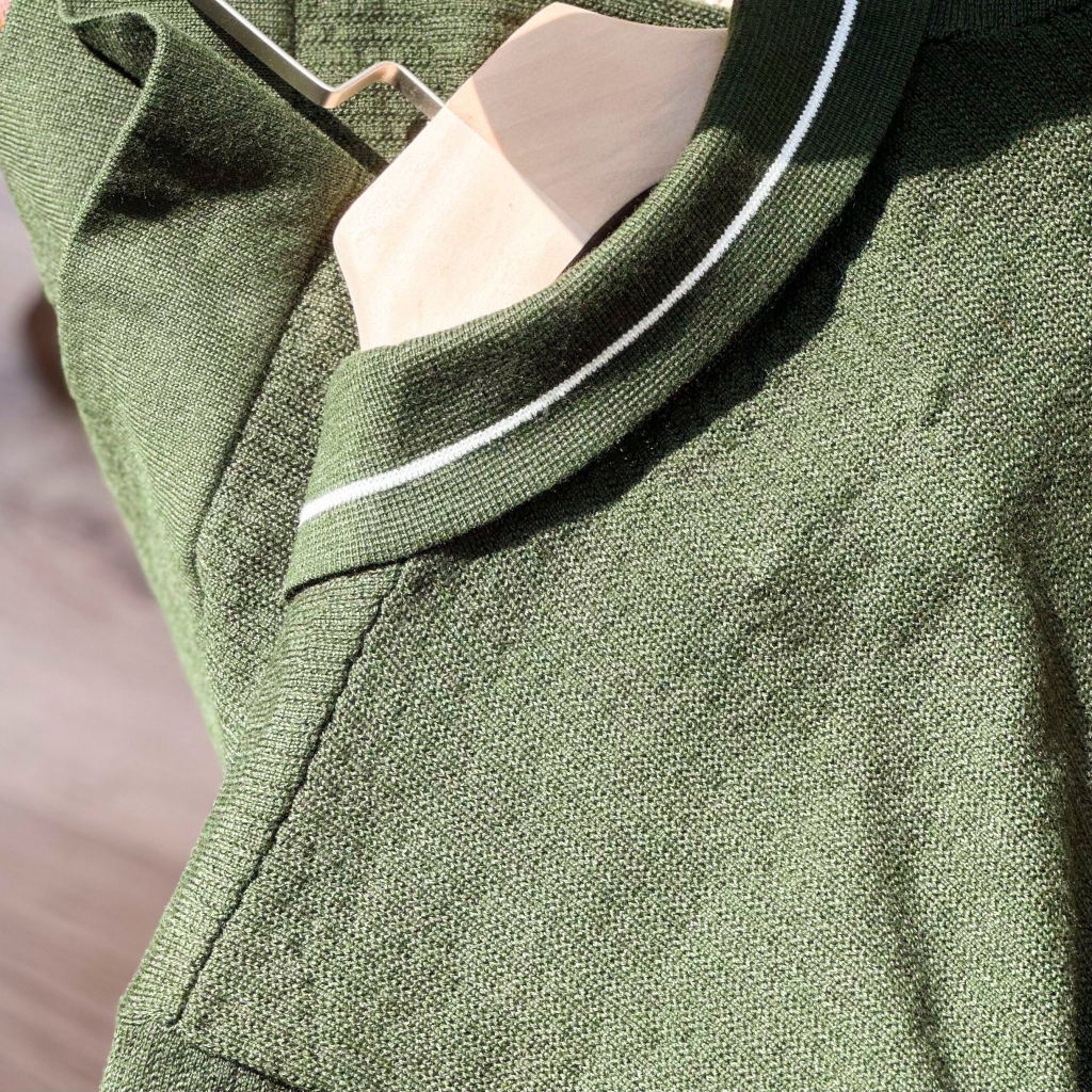 Áo Thun Nam Cao Cấp Polo Green Knit P230105 BY COTTON