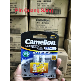 PIN SẠC AA 2700 mah Pin 2a (1.2 V) 2 viên /vỉ hàng Camelion chính hãng