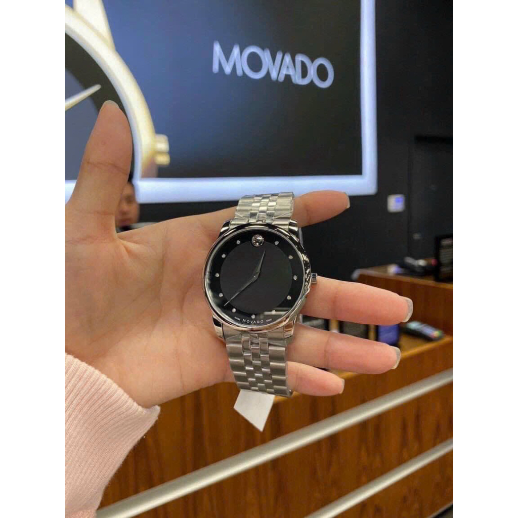 Đồng hồ nam M0V@D0 0606878 Museum Diamond, Size 40mm, fullbox, Luxury diamond watch