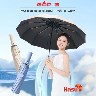 Ô dù che mưa nắng tự động 2 chiều 12 nan - 8 nan tự động Ô dù gấp gọn Ohasu.vn