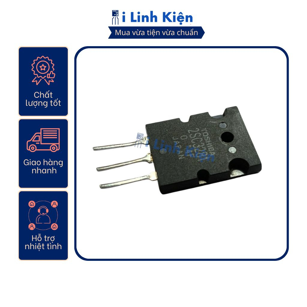 Cặp sò 2SA1302 2SC3281 Transistor 15A 200V tháo máy chất lượng tốt.
