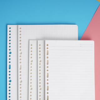 Giấy refill thay lõi giấy cho sổ lò xo SWORLD tập 50 tờ kẻ ngang/caro/chấm ngang cho học sinh