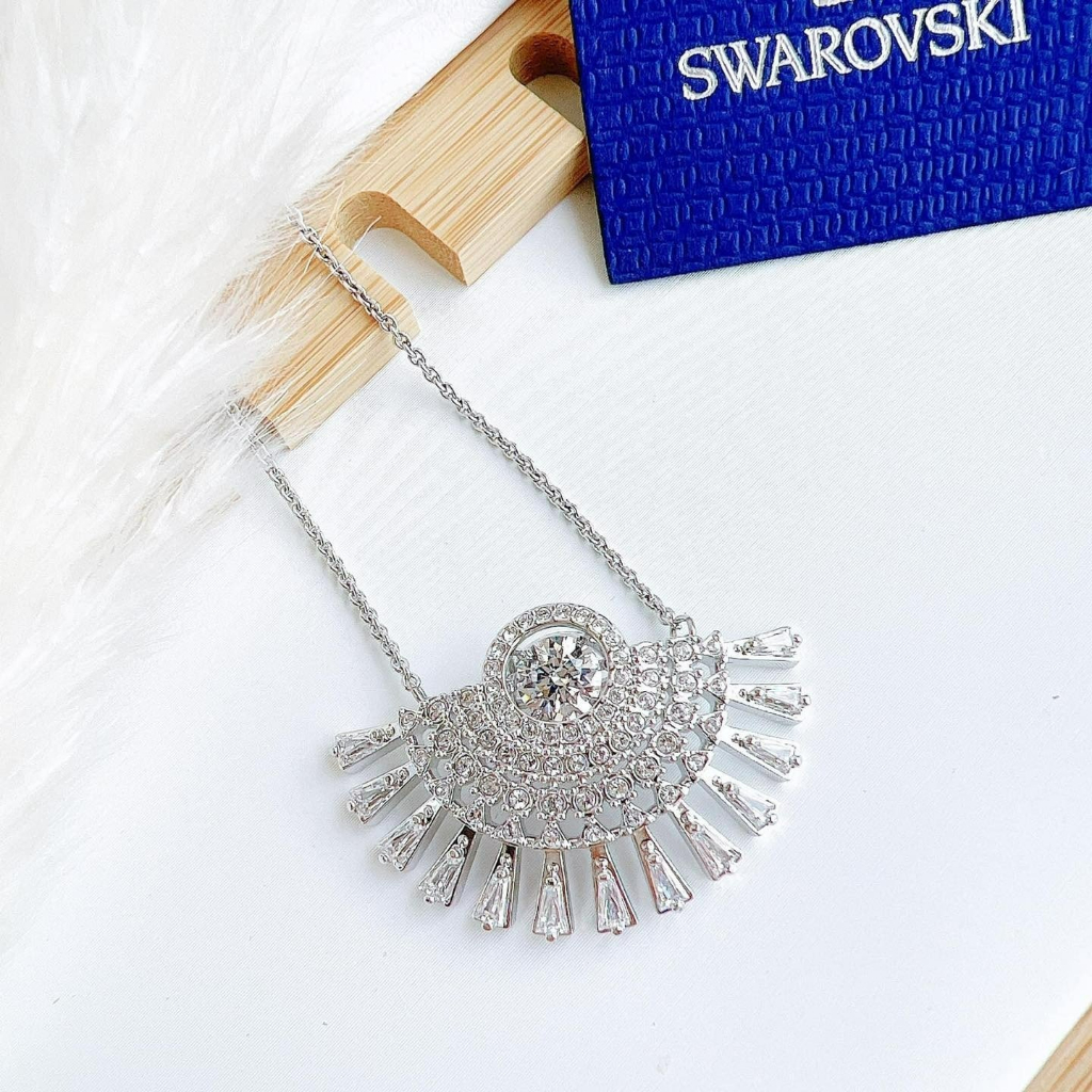 Dây Chuyền Swarovski Sparkling Dance Dial Up Necklace 6073 Fullbox - Dây Chuyền Swa Hàng Xuất Xịn