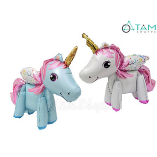 Bong bóng kiếng ngựa Pony 4D tự đứng được 85cm BBK-NGUA-02_TTTM