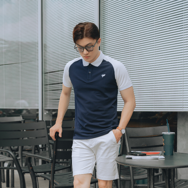 Áo polo nam HAFOS CLASSY vải Cotton cao cấp
