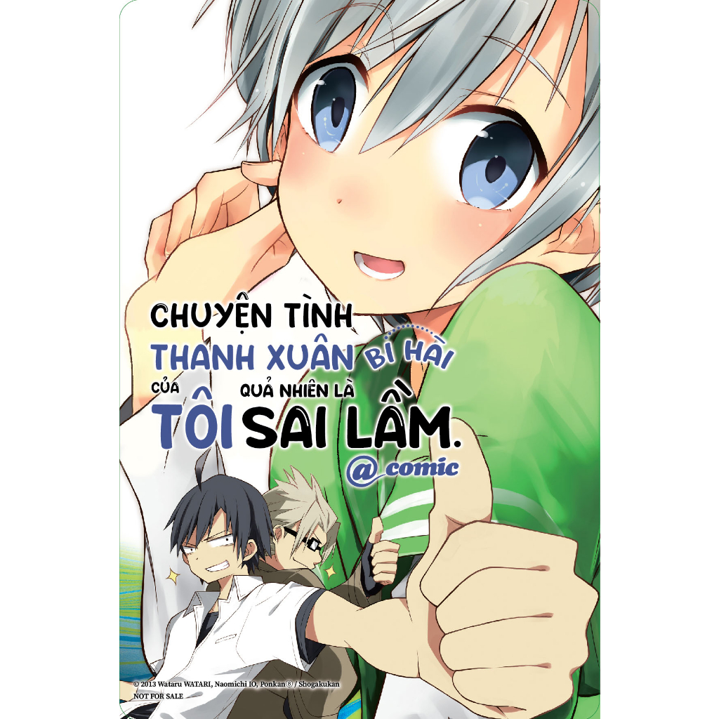 Sách - Chuyện tình thanh xuân bi hài của tôi quả nhiên là sai lầm @comic tập 3