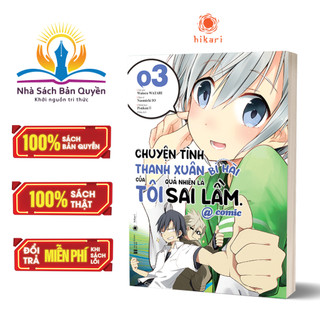 Sách - Chuyện tình thanh xuân bi hài của tôi quả nhiên là sai lầm @comic tập 3
