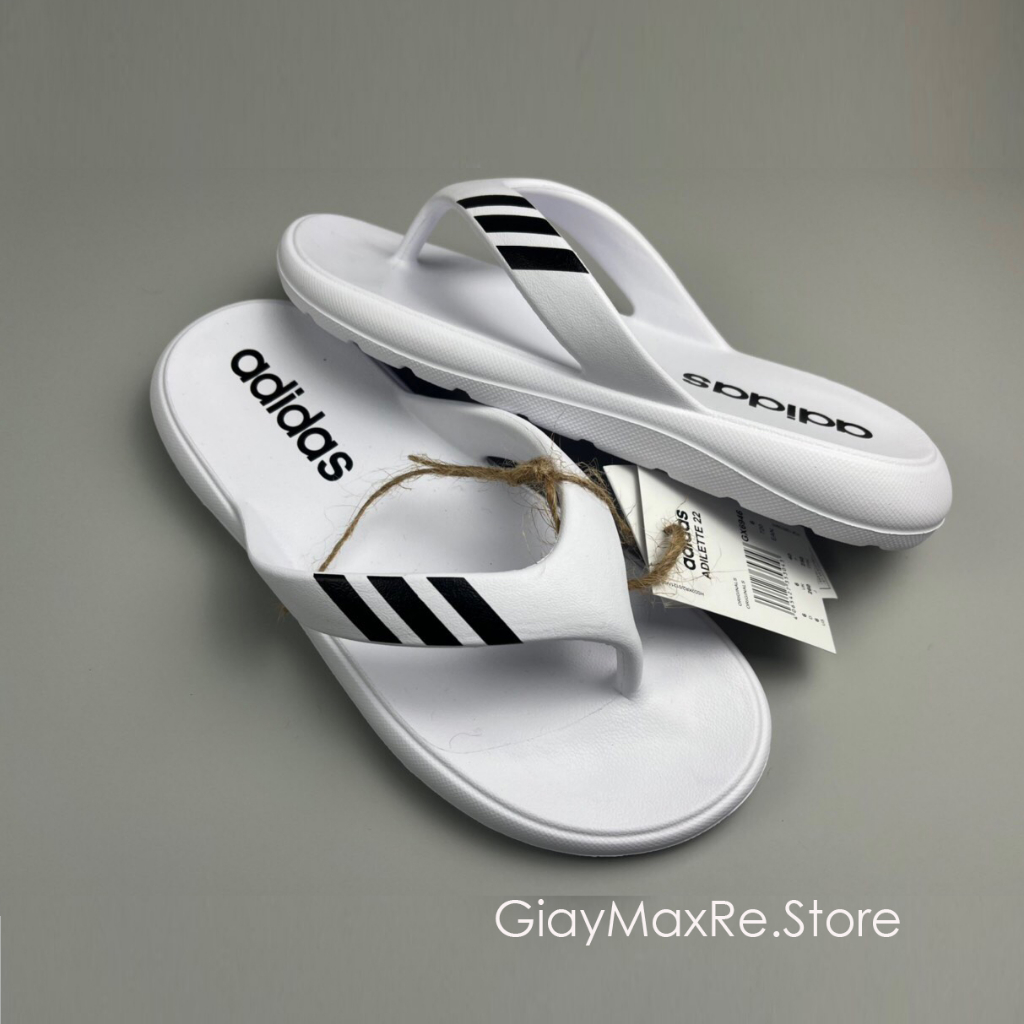 Dép Tông Kẹp Đúc Adidas Đủ Màu- Dép Lào Dép Kẹp Unisex Hàng Cao Cấp Full Box
