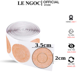 Cuộn Dán Ti Nam Tàng Hình 100 Miếng Chống Lộ Ti Độ Dính Tốt Chất Liệu Vải Thoáng Khí Lê Ngọc 356