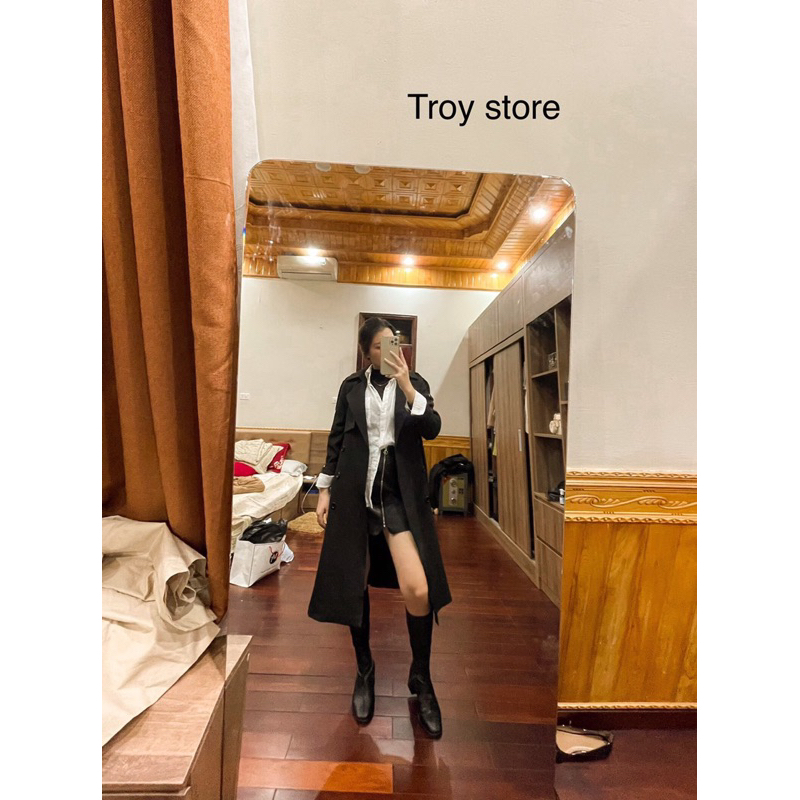 Gương Toàn Thân Bo Góc Vuông Tràn Viền Cao Cấp Siêu Nịnh Dáng A13