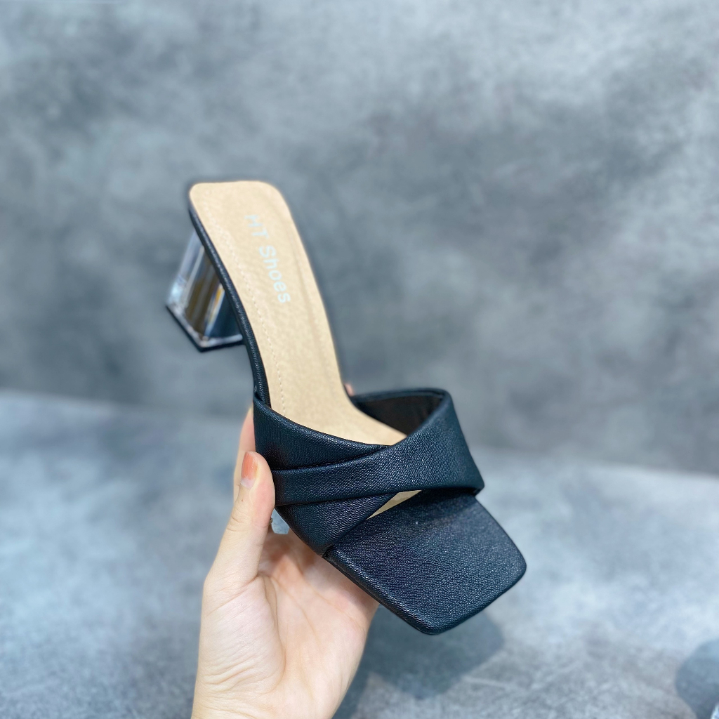 Min's Shoes - Guốc Da Mềm Cao Cấp Dáng ~7p S520