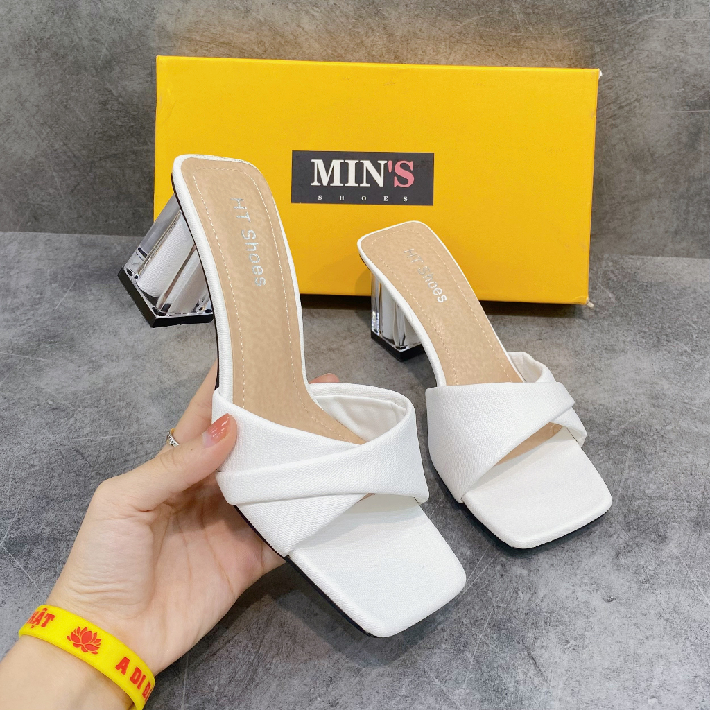 Min's Shoes - Guốc Da Mềm Cao Cấp Dáng ~7p S520