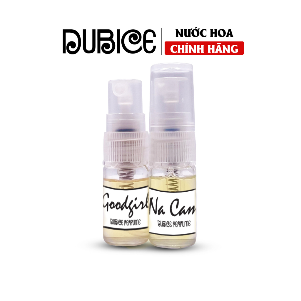Tinh dầu nước hoa Pháp dạng xịt mini 2ml mẫu thử hàng cao cấp 50  mùi nước hoa nam nữ
