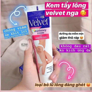 Kem tẩy lông Velvet
