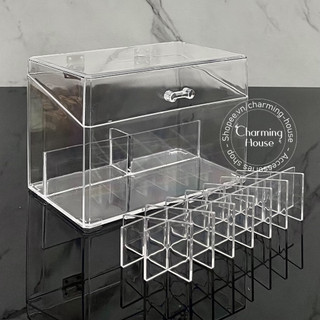 KHAY ĐỰNG SON CÓ NẮP 24 THỎI SON CAO CẤP