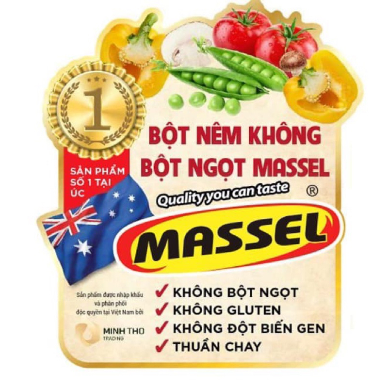 Hạt nêm hữu cơ Úc Massel