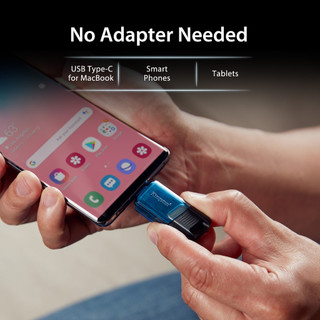 USB Kingston DataTraveler 80 M DT80M USB Flash Drive USB Type-C (256GB/128GB/64GB/32GB)
