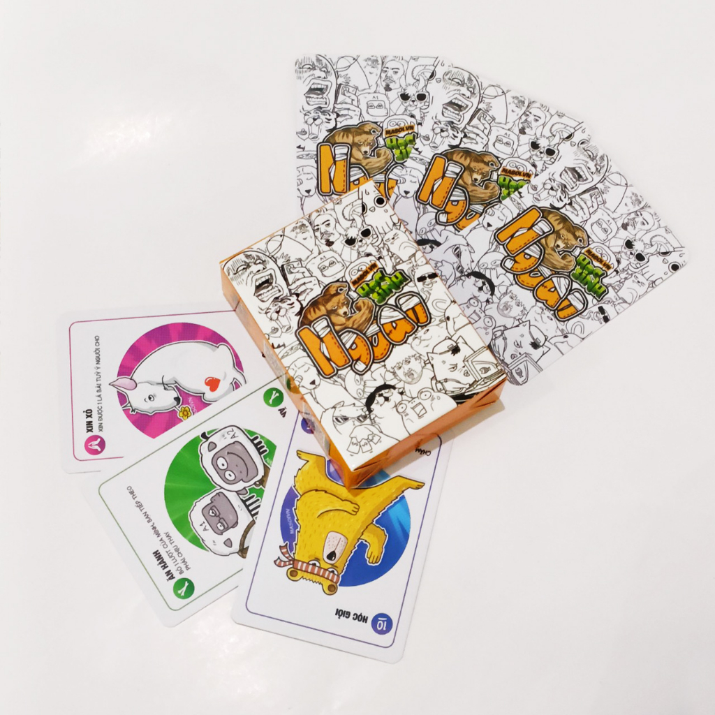THE KAS - Bộ bài Học Sinh Ngoan, bộ boardgame cười ra nước mắt dành cho học sinh