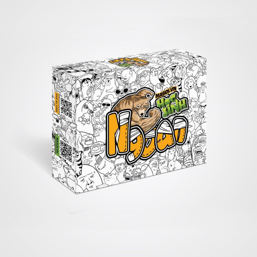 THE KAS - Bộ bài Học Sinh Ngoan, bộ boardgame cười ra nước mắt dành cho học sinh