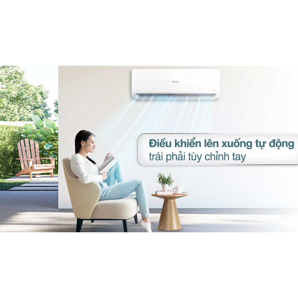 Điều hòa 1 chiều Casper Inverter 9000BTU GC-09IS35 - Mới 2023, xuất xứ Thái Lan, bảo hành 3 năm tại nhà