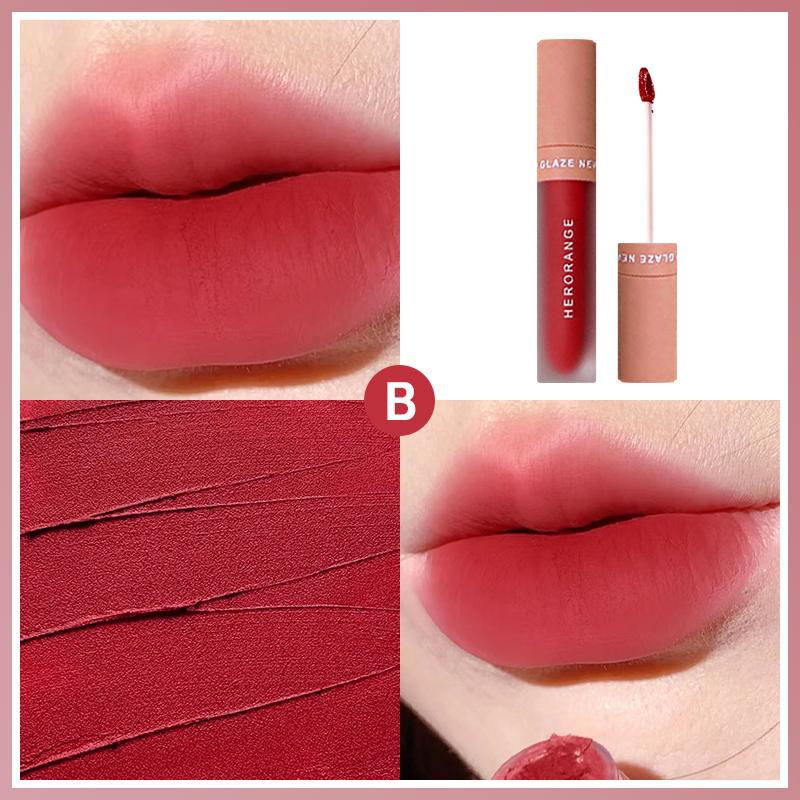 💋Son Môi Nhung Lì Mềm Mịn Lâu Trôi Thương Hiệu HERORANGE