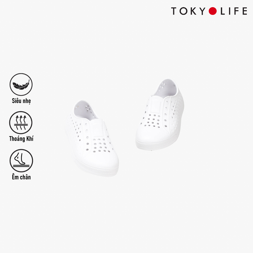 Giày nhựa trẻ em TOKYOLIFE siêu nhẹ thoáng khí phù hợp cho hoạt động ngoài trời C3SHO001L