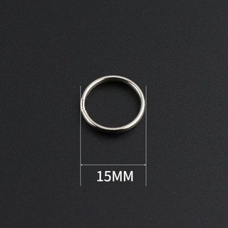 Khoen móc khóa, ring phụ kiện EDC inox 304 tròn