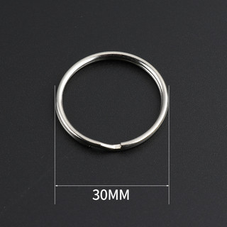 Khoen móc khóa, ring phụ kiện EDC inox 304 tròn