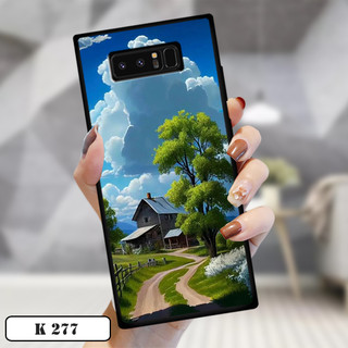 Ốp kính 3d phong cảnh đồng quê samsung galaxy note 8/note 9/note 10/10 lite/10 plus/note 20/20 ultra/note 20 plus