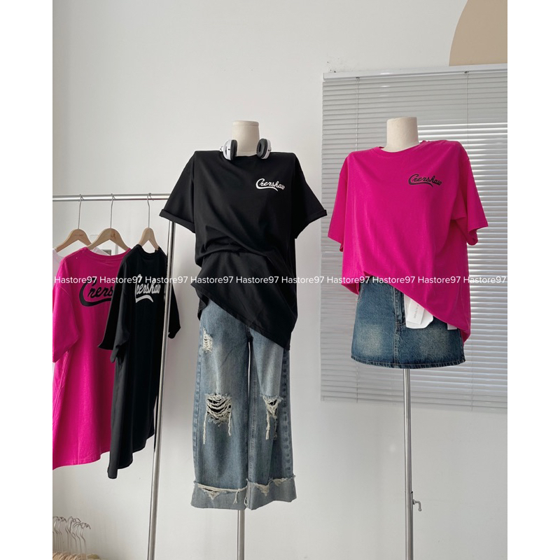 Áo phông chữ in nỗi Crershaw siêu hot