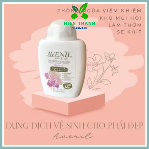 DUNG DỊCH AVENIL HỒNG giúp Kháng sinh tự nhiên, mềm mịn, thoáng mát