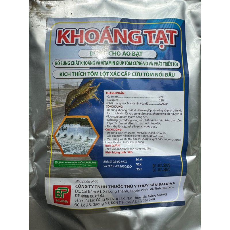 KHOÁNG TẠT GÓI 1kg