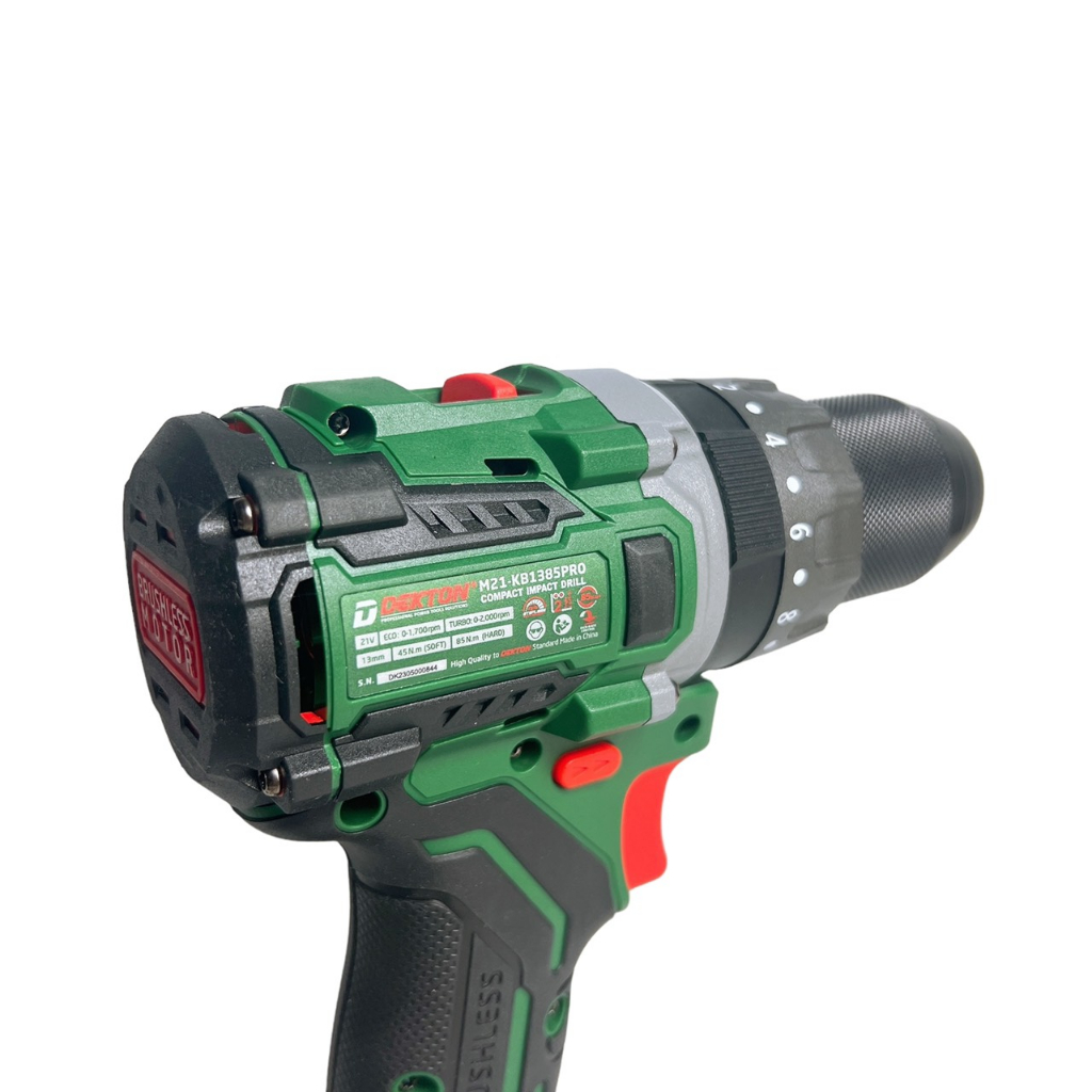 Thân Máy Khoan 3 Chức Năng Dekton  M21-KB1385PRO / Anti KickBack / Chân Pin Makita Phổ Thông Có Chế Độ Tạo Xung