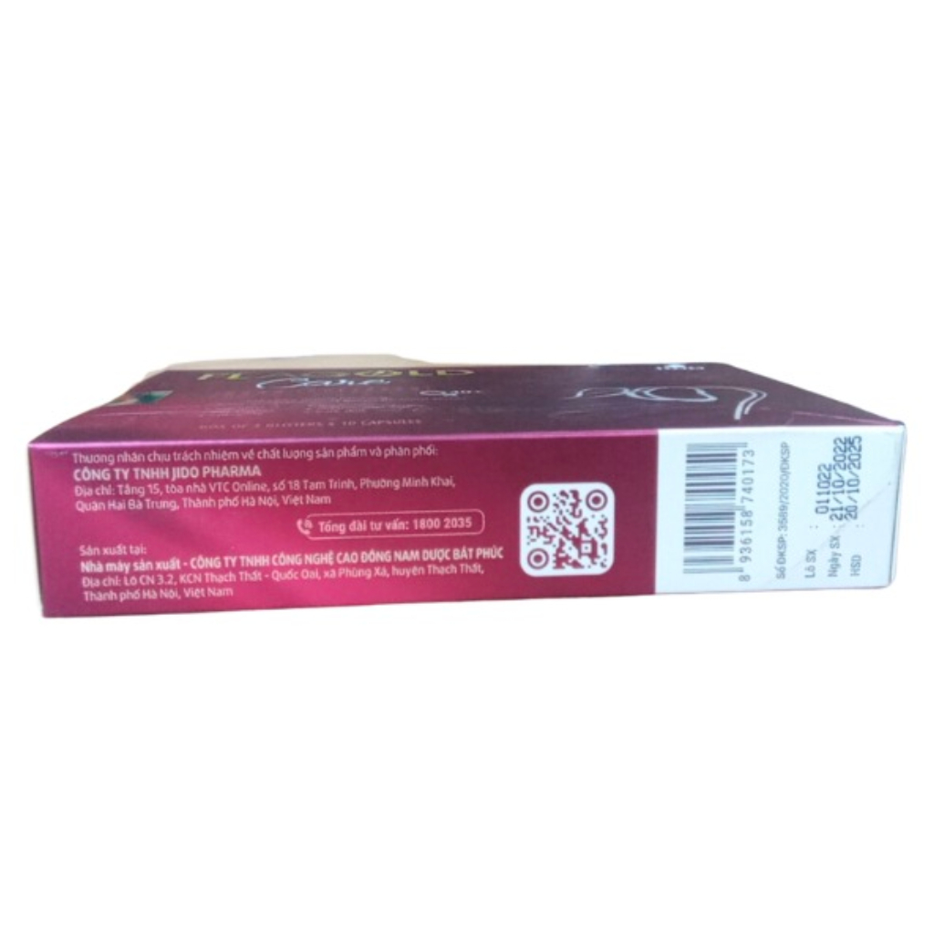 Viên uống đẹp da FLAGOLD CARE hộp 30 viên – Giúp trắng da, mờ thâm sạm, tăng cường nội tiết tố