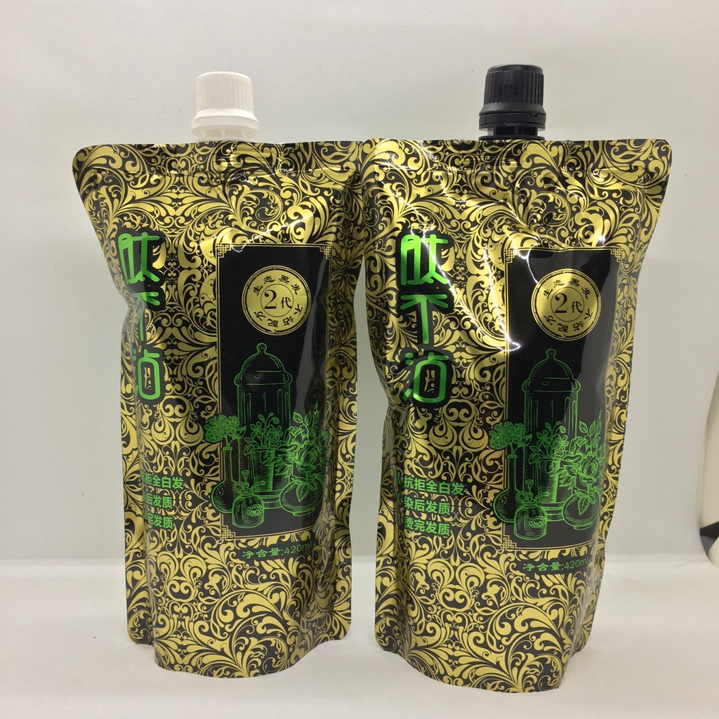 Nhuộm đen New Kafen phủ bạc không dính da đầu