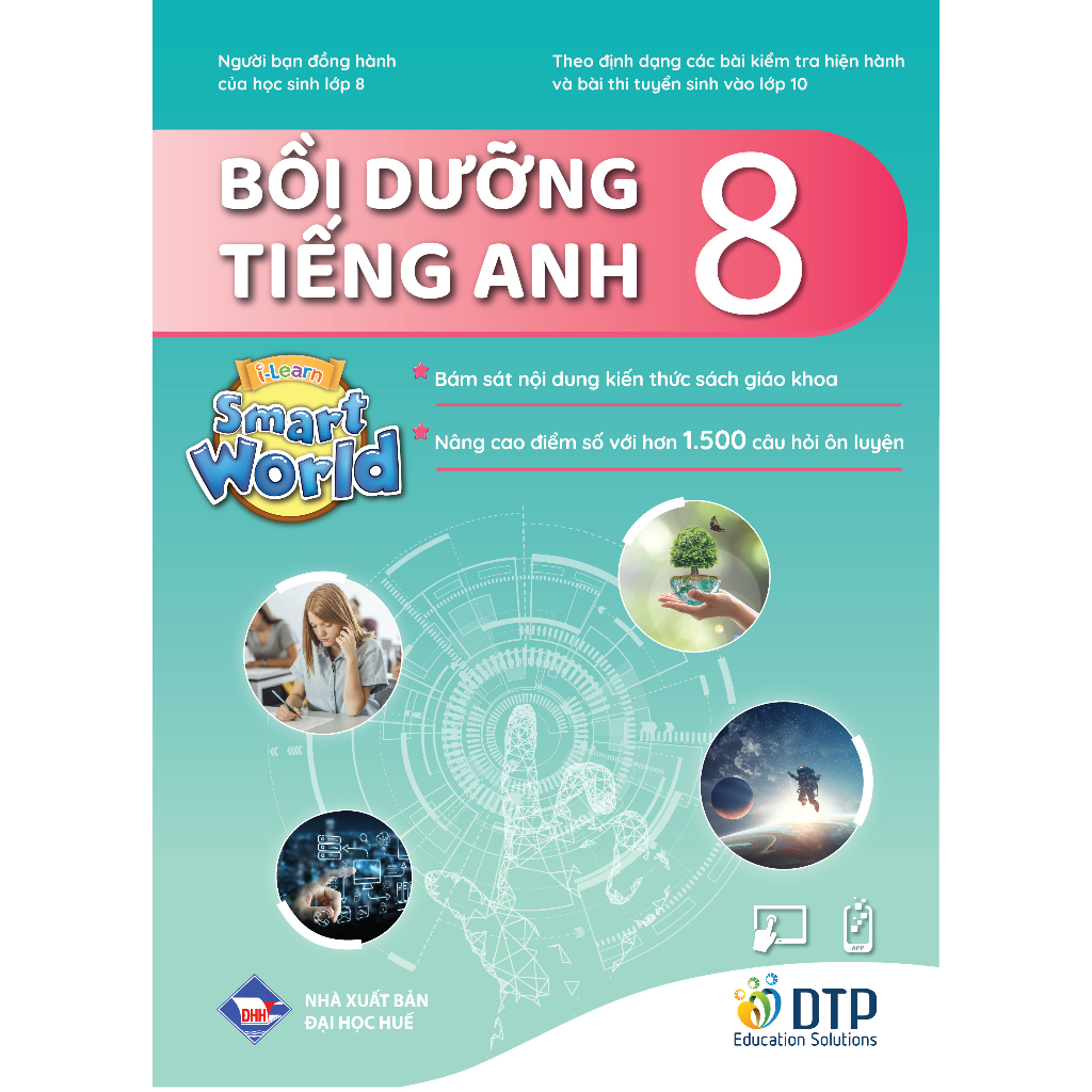 Sách - DTPbooks - Bồi dưỡng Tiếng Anh 8 i-Learn Smart World