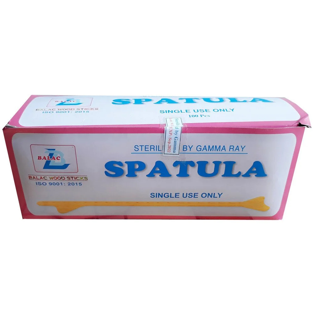 Que gỗ tiệt trùng SPATULA (QUE LÀM PAP)