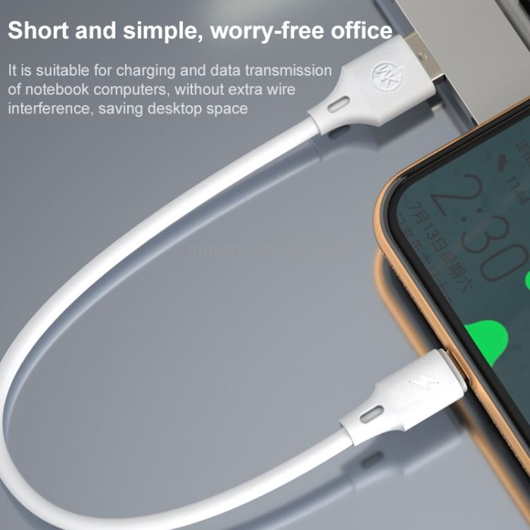 Dây Sạc Ngắn 25CM Chính Hãng, Dây Sạc Dùng Cho Sạc Dự Phòng Sạc Nhanh Công Suất 2.4A