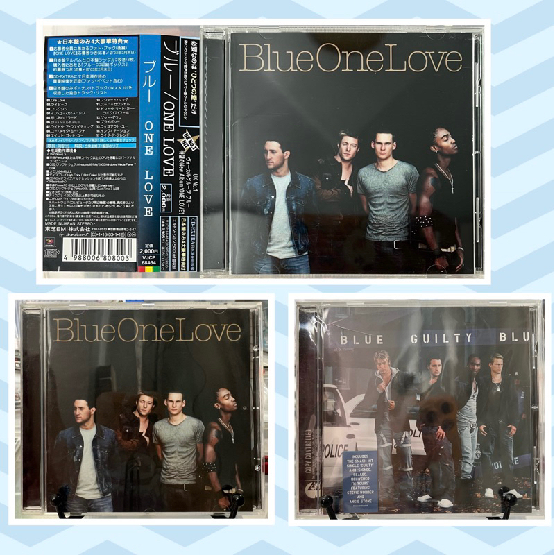 Albums tổng hợp nhóm nhạc BLUE - One Love, G.uilty, Best of, Special Edition