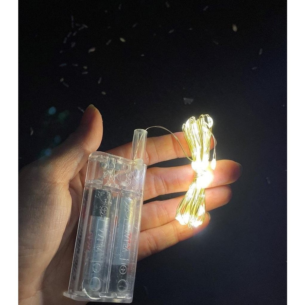 Dây đèn led đom đóm - đèn fairylight sẵn pin Davia HT833 | BigBuy360 - bigbuy360.vn