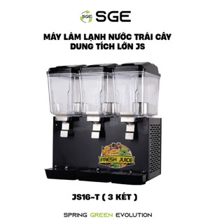 Máy Làm Lạnh Chiết Rót Nước Trái Cây SGE JS (JS16-T) Làm Lạnh Nhanh Giữ Lạnh Lâu, Nhiều Size