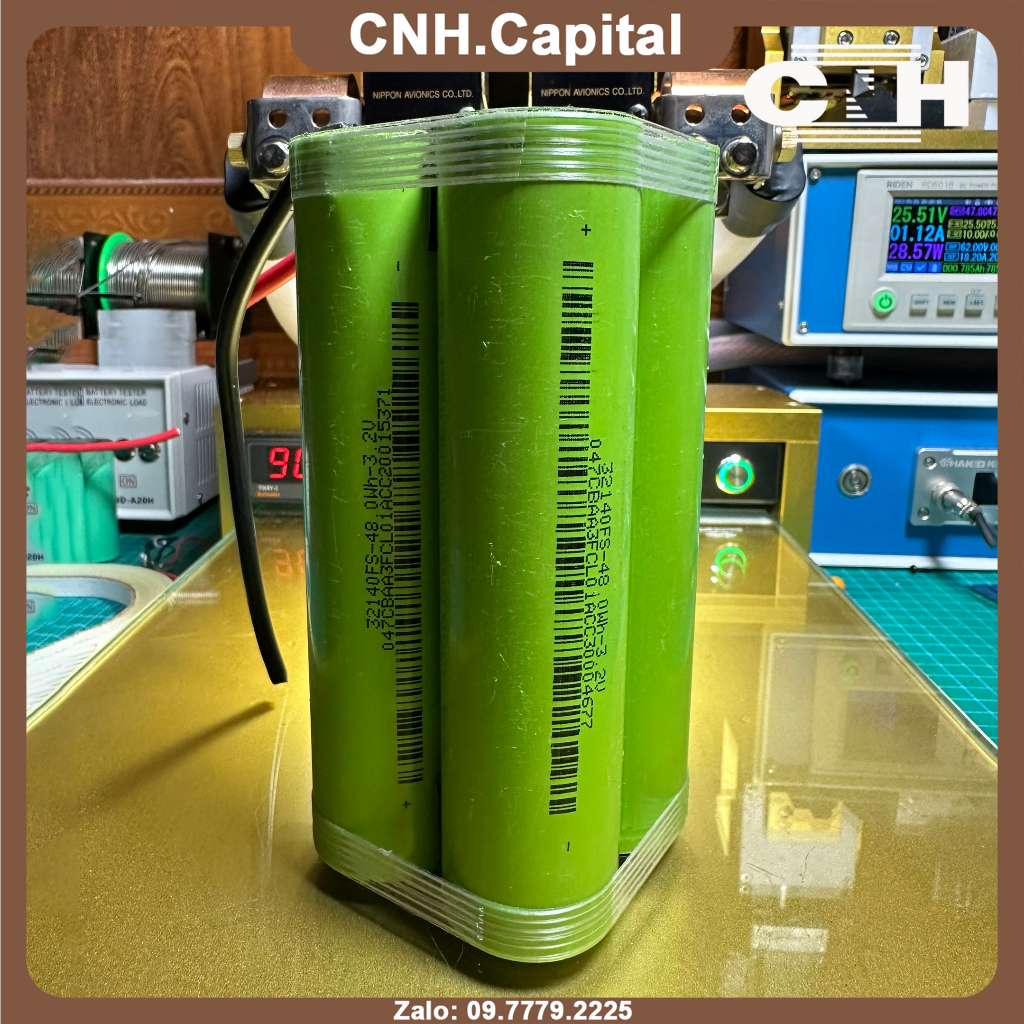 Bình ắc quy Lithium 12V - 15Ah thay thế cho Ắc quy xe máy