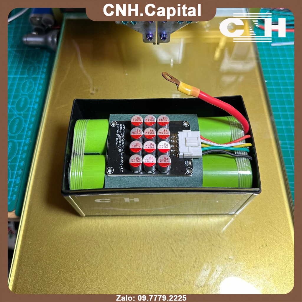 Bình ắc quy Lithium 12V - 15Ah thay thế cho Ắc quy xe máy